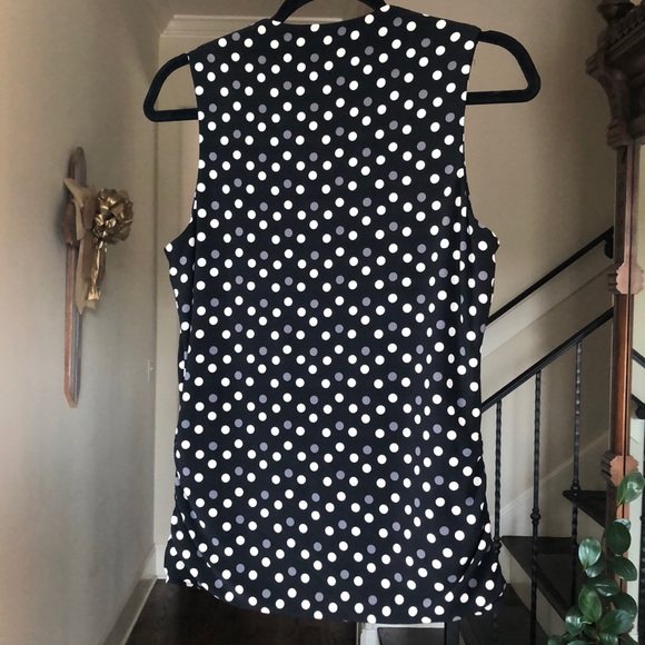 Anne Klein Polka Dot Blouse - Picture 3 of 4